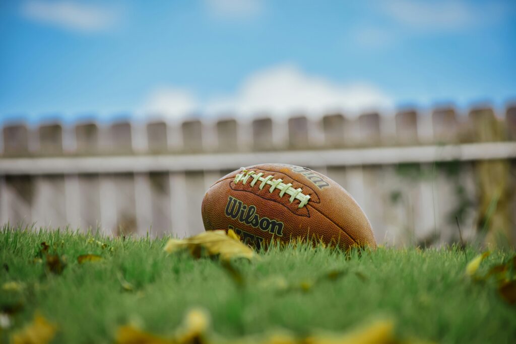 Photo of a football.